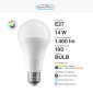 Immagine 3 - V-Tac Smart VT-5142 Lampadina LED Wi-Fi E27 14W Bulb A65 Goccia