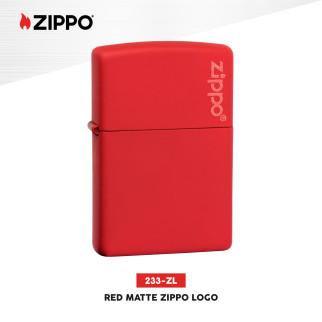Zippo Accendino a Benzina Ricaricabile ed Antivento con Fantasia Red