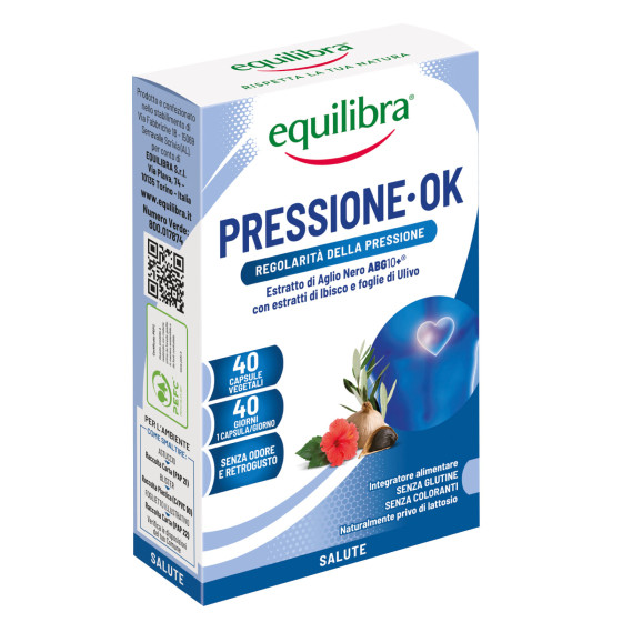 Equilibra Pressione OK Integratore per la Regolarità della Pressione Equilibra Pressione OK Integratore per la Regolarità della Pressione