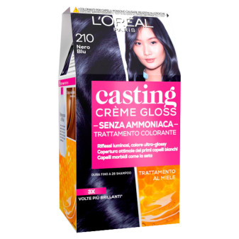 L'Oréal Casting Crème Gloss Trattamento Colorante 210 Nero Blu Senza Ammoniaca