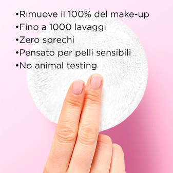 Garnier Skin Active Eco Pads Dischetti Micellari Struccanti in Microfibra Lavabili e Riutilizzabili
