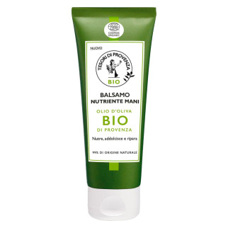 Tesori di Provenza Balsamo Nutriente Mani Crema con Olio D'Oliva Bio per pelli secche e screpolate