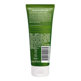 Tesori di Provenza Balsamo Nutriente Mani Crema con Olio D'Oliva Bio per pelli secche e screpolate