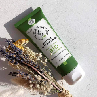 Tesori di Provenza Balsamo Nutriente Mani Crema con Olio D'Oliva Bio per pelli secche e screpolate