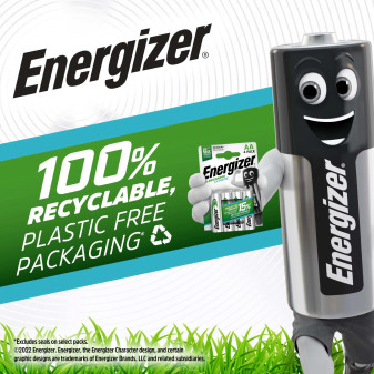 Energizer Accu Recharge Extreme HR6 Stilo AA Mignon 1.2V Pile