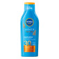 Immagine 1 - Nivea Sun Latte Solare Protect & Bronze Pro-Melanina Idratante Resistente all'Acqua SPF 30 - Flacone da 200ml