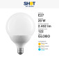 Immagine 5 - Bot Lighting Shot Lampadina LED E27 20W Bulb G120 Globo SMD - mod.