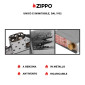 Immagine 3 - Zippo Accendino a Benzina Ricaricabile ed Antivento Brushed Chrome -