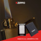 Immagine 6 - Zippo Accendino a Benzina Ricaricabile ed Antivento Brushed Chrome -