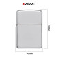 Immagine 4 - Zippo Accendino a Benzina Ricaricabile ed Antivento Armor High Polish