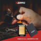 Immagine 6 - Zippo Accendino a Benzina Ricaricabile ed Antivento Brushed Brass