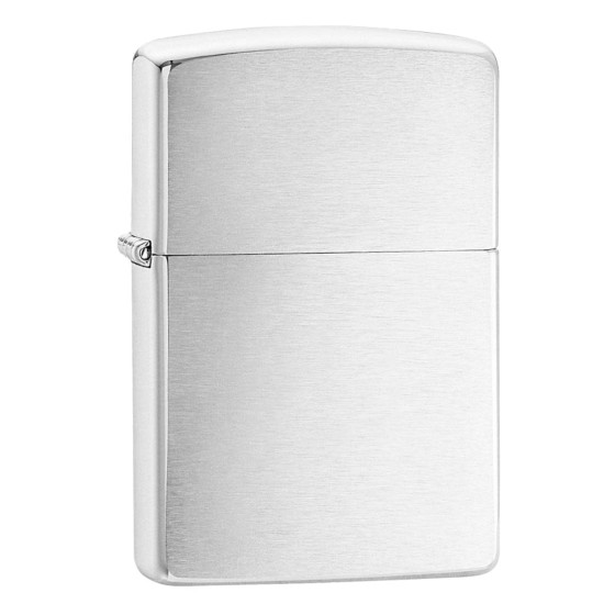 Zippo Accendino a Benzina Ricaricabile ed Antivento Armor Brushed Zippo Accendino a Benzina Ricaricabile ed Antivento Armor Brushed