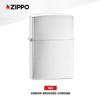 Zippo Accendino a Benzina Ricaricabile ed Antivento Armor Brushed