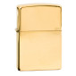 Zippo Accendino a Benzina Ricaricabile ed Antivento High Polish Brass - mod. 254B