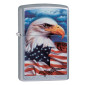 Zippo Accendino a Benzina Ricaricabile ed Antivento con Fantasia Mazzi - mod. 24764
