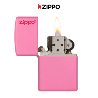 Zippo Accendino a Benzina Ricaricabile ed Antivento con Fantasia Pink