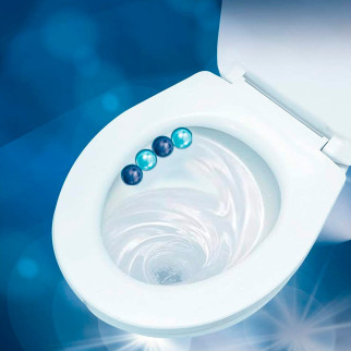 Bref Power Activ 4 Funzioni Tavoletta Igienizzante WC Effetto Anticalcare Profumo Ocean o Pine - 1
