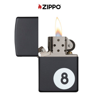 Zippo Accendino a Benzina Ricaricabile ed Antivento con Fantasia