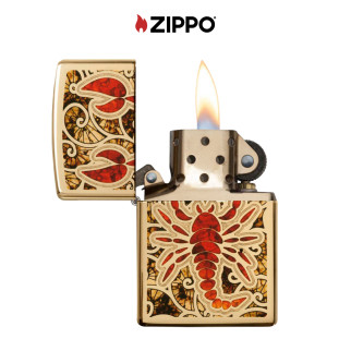 Zippo Accendino Fusion a Benzina Ricaricabile ed Antivento con