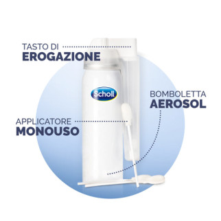Scholl Verruca Freeze Verruca Spray a Freddo - Confezione con 1