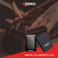 Immagine 6 - Zippo Accendino a Benzina Ricaricabile ed Antivento Gray - mod. 28378