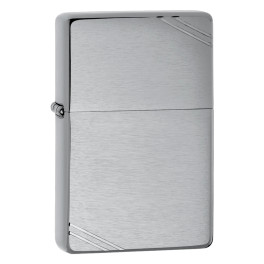 Accendino Zippo mod. 230 Brushed Chrome Vintage with Slashes