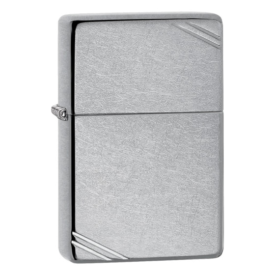 Accendino Zippo mod. 267 Street Chrome Vintage with Slashes Accendino Zippo mod. 267 Street Chrome Vintage with Slashes