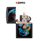 Immagine 5 - Zippo Accendino a Benzina Ricaricabile ed Antivento con Fantasia Colorful Skull - mod. 28042
