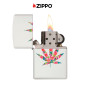 Immagine 5 - Zippo Accendino a Benzina Ricaricabile ed Antivento con Fantasia Floral Leaf Design - mod. 29730