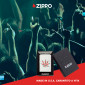 Immagine 6 - Zippo Accendino a Benzina Ricaricabile ed Antivento con Fantasia Floral Leaf Design - mod. 29730