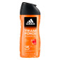 Adidas Team Force Shower Gel Bagnoschiuma 3in1 per Corpo Capelli e Viso Uomo - Flacone da 250ml