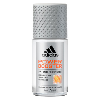 Adidas Power Booster 72h Anti-Perspirant Deodorante Roll-On Uomo - Flacone da...