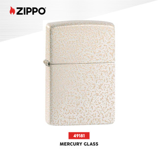 Zippo Accendino a Benzina Ricaricabile ed Antivento Mercury Glass -