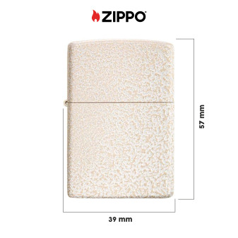 Zippo Accendino a Benzina Ricaricabile ed Antivento Mercury Glass -