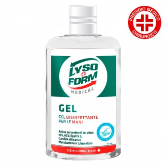 Lysoform Medical Gel Disinfettante Mani Idroalcolico Contro Virus e Batteri Presidio Medico