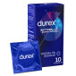 Preservativi Durex Settebello Extra Sicuro con Forma Easy On - Confezione da 10 Profilattici