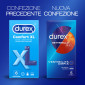 Immagine 9 - Preservativi Durex Settebello XL Extra Large con Forma Easy On - Confezione da 5 Profilattici