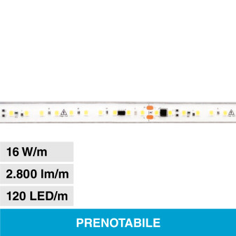 LEDCO Striscia LED Flessibile 320W SMD 220V CRI≥90 IP65 - Bobina da 20m - mod. SLP220LBC65/20 /