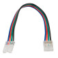 V-Tac Connettore Intermedio Flessibile per Collegamento Strisce LED COB RGB - SKU 11343