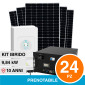 Immagine 1 - V-Tac Kit 9.84kW 24 Pannelli Solari Fotovoltaici 410W IP68 +