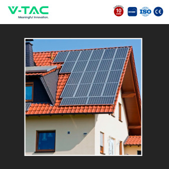 V-Tac Kit 9.84kW 24 Pannelli Solari Fotovoltaici 410W IP68 +