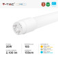Immagine 5 - V-Tac Pro VT-151 SMD Tubo LED Nano Plastic T8 G13 20W Lampadina