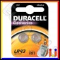 Duracell Alcalina LR43 V12GA Pile 1,5V - Blister 2 Batterie [TERMINATO]