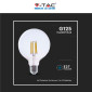 Immagine 9 - V-Tac VT-2344 Lampadina LED E27 4W Bulb G125 Globo Filament in