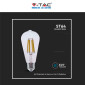 Immagine 8 - V-Tac VT-2364 Lampadina LED E27 4W Bulb ST64 Filament in Vetro