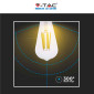 Immagine 9 - V-Tac VT-2364 Lampadina LED E27 4W Bulb ST64 Filament in Vetro