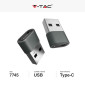 Immagine 2 - V-Tac VT-5319 Adattatore USB Type-C - SKU 7745