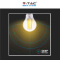 Immagine 9 - V-Tac VT-2334 Lampadina LED E27 4W Bulb A60 Goccia Filament in