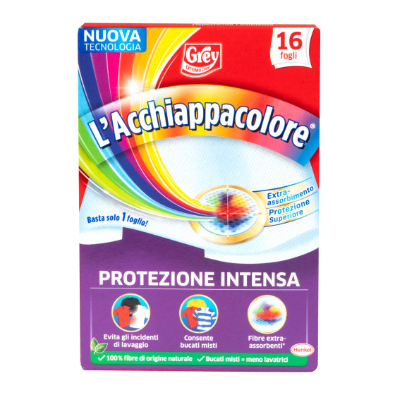 Grey L'Acchiappacolore Protezione Intensa per Lavatrice - Confezione Grey L'Acchiappacolore Protezione Intensa per Lavatrice - Confezione