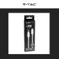 Immagine 9 - V-Tac Smart VT-5303 Cavo USB Type-C Lunghezza 1m Colore Bianco - SKU 6681